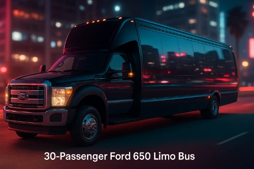 25-Passenger Ford 550 XL Limo Bus